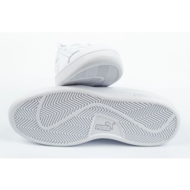 Puma Smash V2 Jr 365170 02 blanche bleu 8