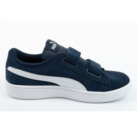 Puma Smash v2 Jr 365177 02 le noir bleu marin 3