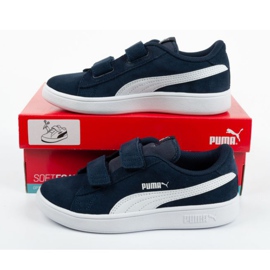 Puma Smash v2 Jr 365177 02 le noir bleu marin 9