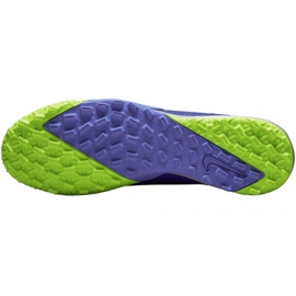 Nike Mercurial Vapor 14 Academy Tf M CV0978 474 chaussures de football bleu vert bleu 4