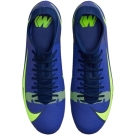 Nike Mercurial Superfly 8 Academy SG-PRO Ac M CW7432 474 chaussures de football bleu bleu 1