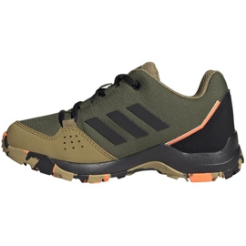 Chaussures Adidas Terrex Hyperhiker Low K Jr FX4191 noir vert 1