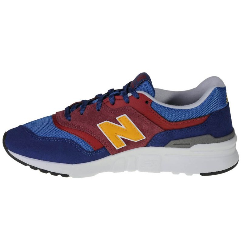 Chaussures New Balance M CM997HVM rouge bleu jaune 1