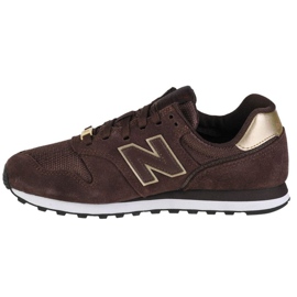 Chaussures New Balance W WL373MM2 brun doré 1