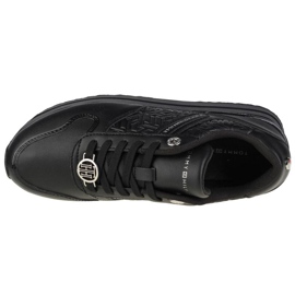 Tommy Hilfiger Flatfor Sneaker W FW0FW05939-BDS chaussures le noir 2