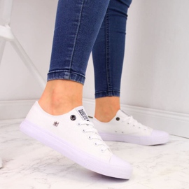 Baskets basses Big Star W AA274010 blanc 2