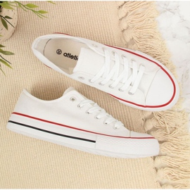 Baskets basses Atletico W ATC266C blanches 4