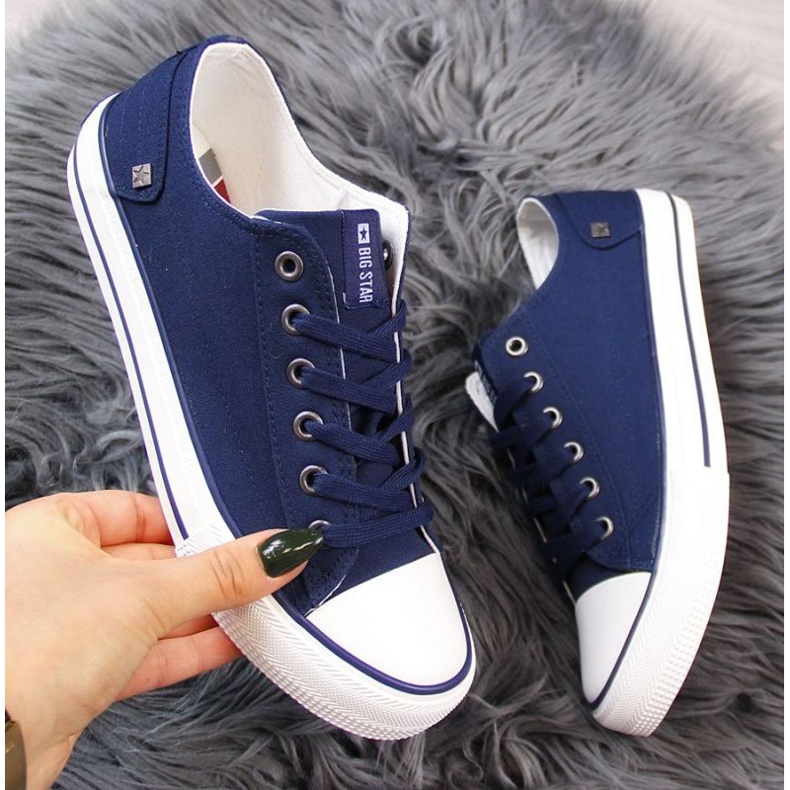 Chaussures Big Star W DD274335 bleu marine 1