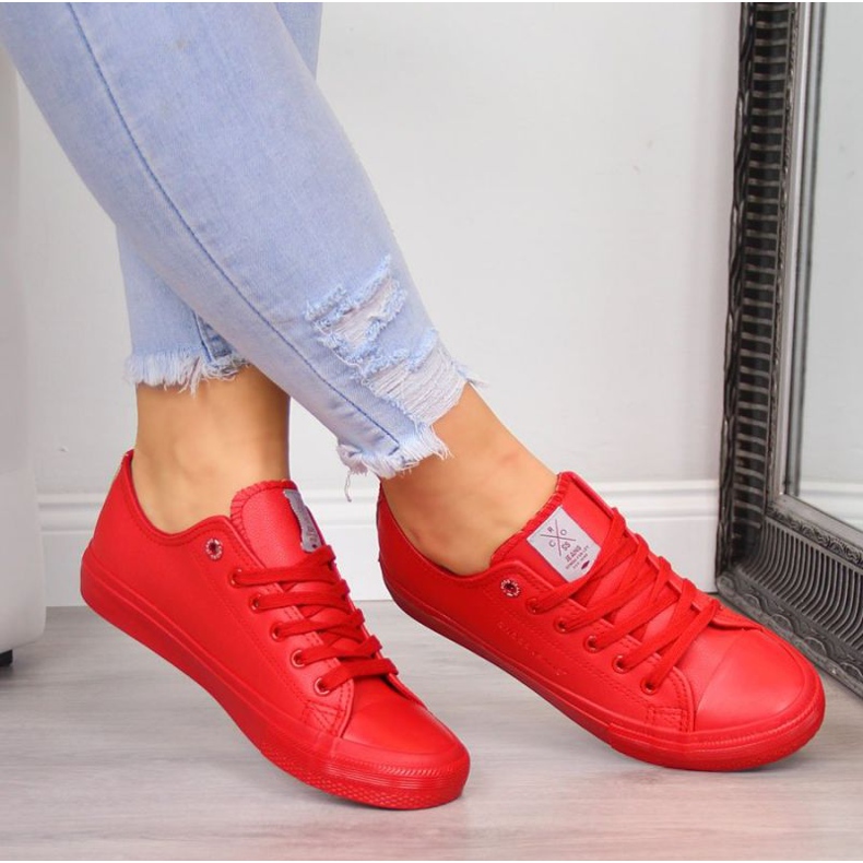 BM Cross Jeans W DD2R4032 chaussures rouges 2 BM Cross Jeans W DD2R4032 chaussures rouges 2