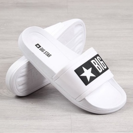 Chaussons de plage Big Star W DD274A264 blanc 1