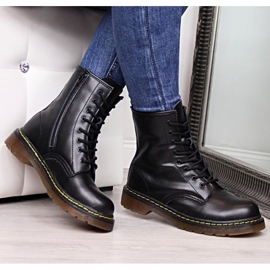 Bottes en cuir isolées Filippo W PAW77A noir le noir 6