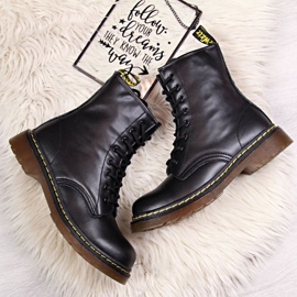 Bottes en cuir isolées Filippo W PAW77A noir le noir 7