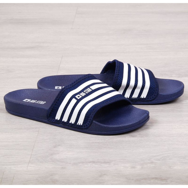 Chaussons de plage bleu marine Big Star W FF274A356 1 Chaussons de plage bleu marine Big Star W FF274A356 1