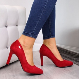 Escarpins sur le poteau Sergio Leone W SK3AN rouge 2 Escarpins sur le poteau Sergio Leone W SK3AN rouge 2