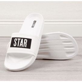 Chaussons de piscine blancs Big Star M DD174700 pour la piscine 1
