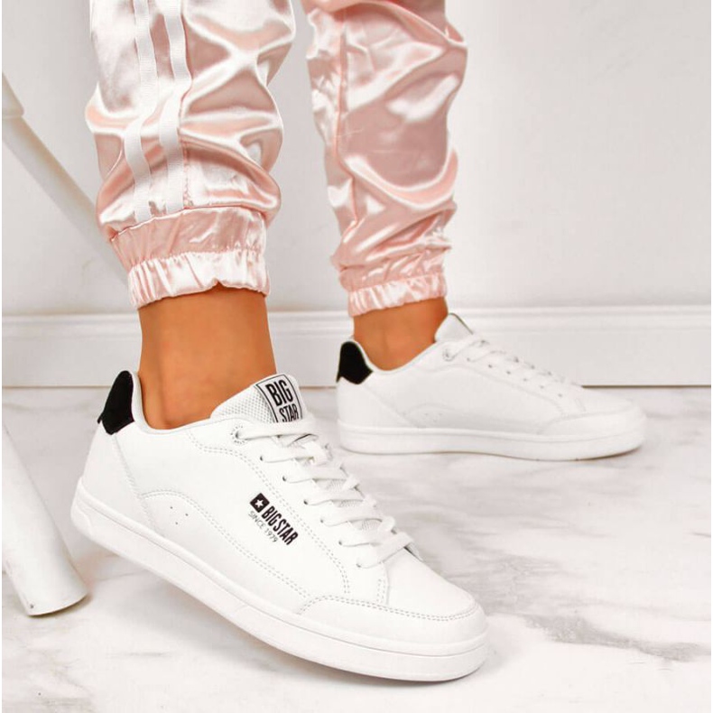 Chaussures de sport en éco-cuir Big Star W II2743219 blanc 2