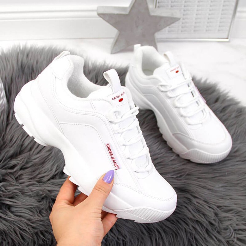 Cross Jeans W EE2R4133C chaussures blanches 1