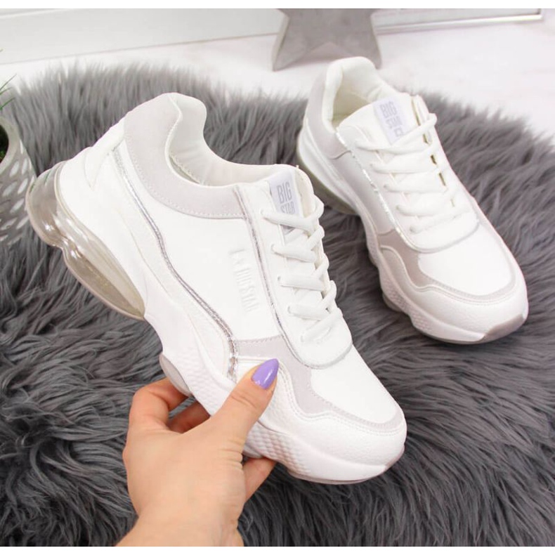 Chaussures de sport Big Star W II274178 blanc 1
