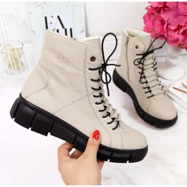 Bottes isolées Rieker W X3428 beige 1
