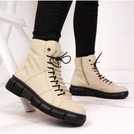 Bottes isolées Rieker W X3428 beige 2