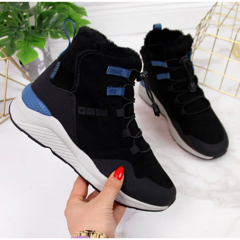 Bottes de neige isolées noires Big Star W II274261 1