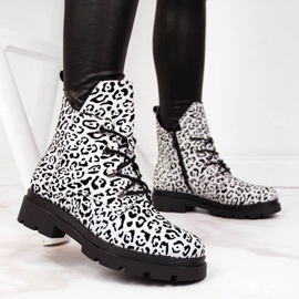 Bottines isolées Filippo W PAW284B blanc blanche le noir 2