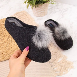 Pantoufles Panto Fino W INT1626A noir le noir 1