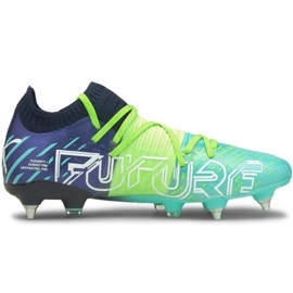 Chaussures de football Puma Future Z 1.2 MxSG M 106479 03 bleu marine, multicolore bleus et bleu marine 1