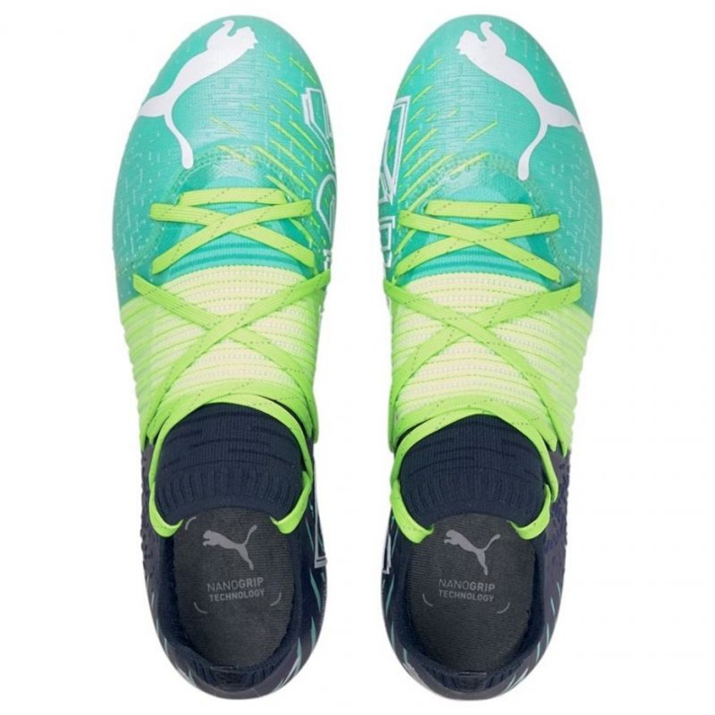 Chaussures de football Puma Future Z 1.2 MxSG M 106479 03 bleu marine, multicolore bleus et bleu marine 2