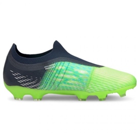 Chaussures de foot Puma Ultra 3.3 Fg Ag Jr 106529 03 multicolore vert 1 Chaussures de foot Puma Ultra 3.3 Fg Ag Jr 106529 03 multicolore vert 1