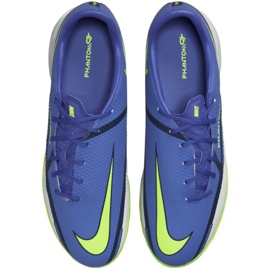 Nike Phantom GT2 Academy Ic M DC0765 570 chaussures de football bleu bleu 1