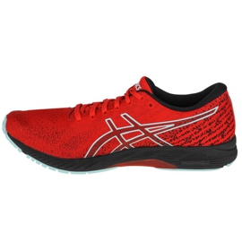Chaussures de course Asics Gel-DS Trainer 26 M 1011B240-600 noir rouge 1