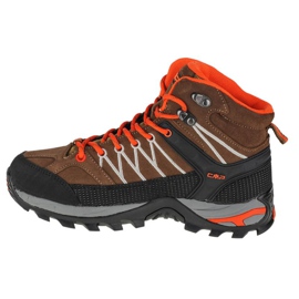 Chaussures Cmp Rigel Mid W 3Q12946-31PH brun noir 1