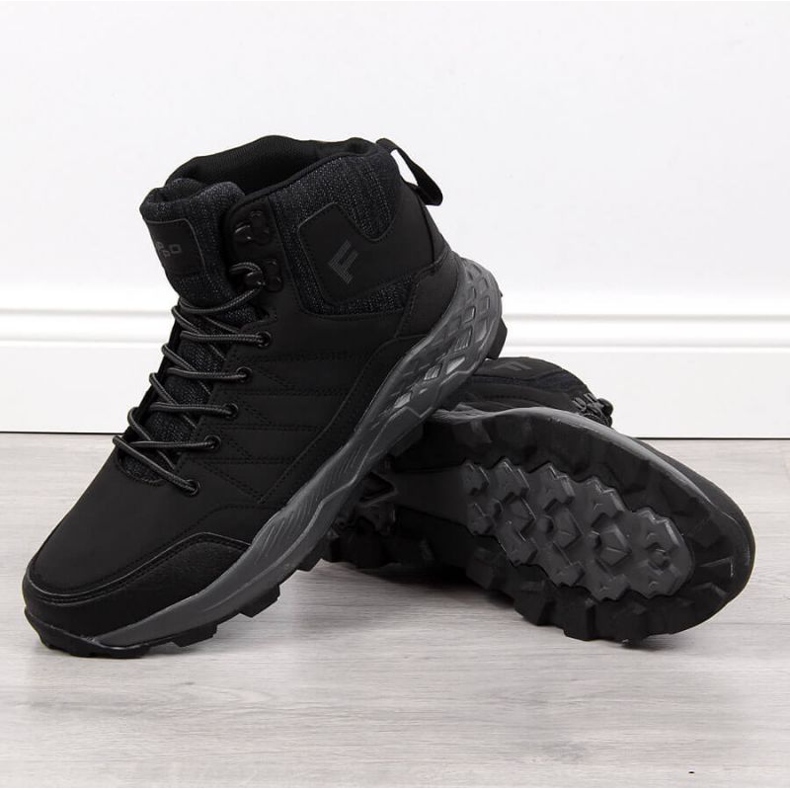 Bottes de randonnée noires Filippo M PAW295A le noir 1