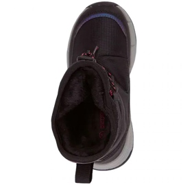 Chaussures Kappa Youma Tex Jr 260900T 1122 blanc noir rose 1