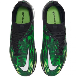 Nike Phantom GT2 Academy Df Ic Sw Jr DM0740 003 chaussures de football vert vert 1