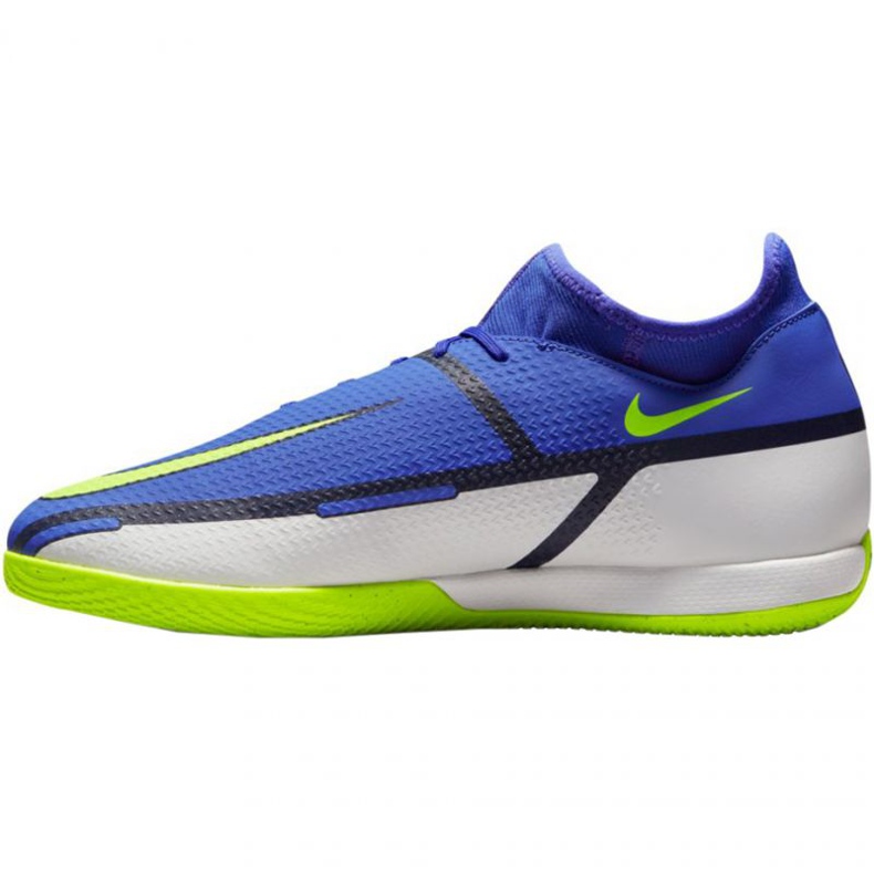 Nike Phantom GT2 Academy Df Ic M DC0800 570 chaussures de football argent, bleu bleu 1