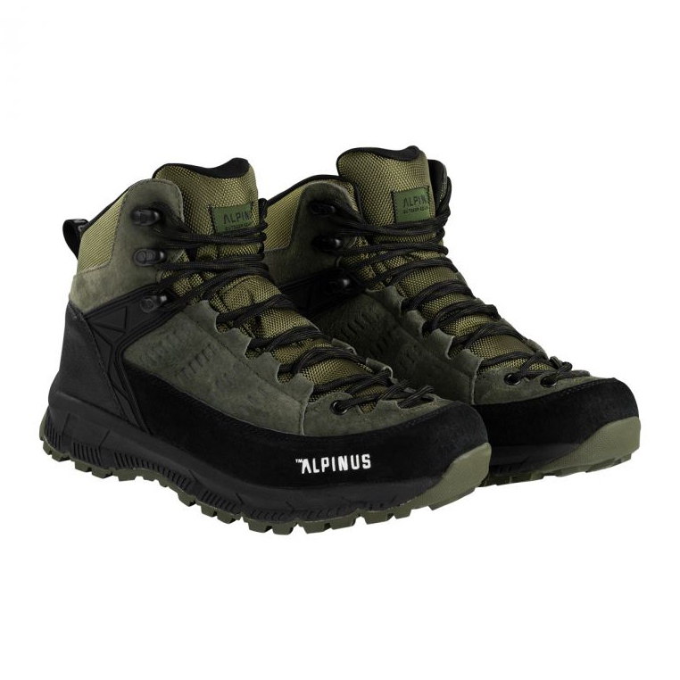 Chaussures de randonnée Alpinus Brasill M JS43583 noir vert 2