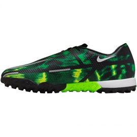 Nike Phantom GT2 Academy Tf Sw M DM0725 003 chaussures de football multicolore vert 2