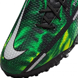 Nike Phantom GT2 Academy Tf Sw M DM0725 003 chaussures de football multicolore vert 3