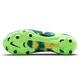 Chaussures de football Nike Phantom GT2 Academy Df Sw Mg Jr DM0742-003 multicolore vert 6