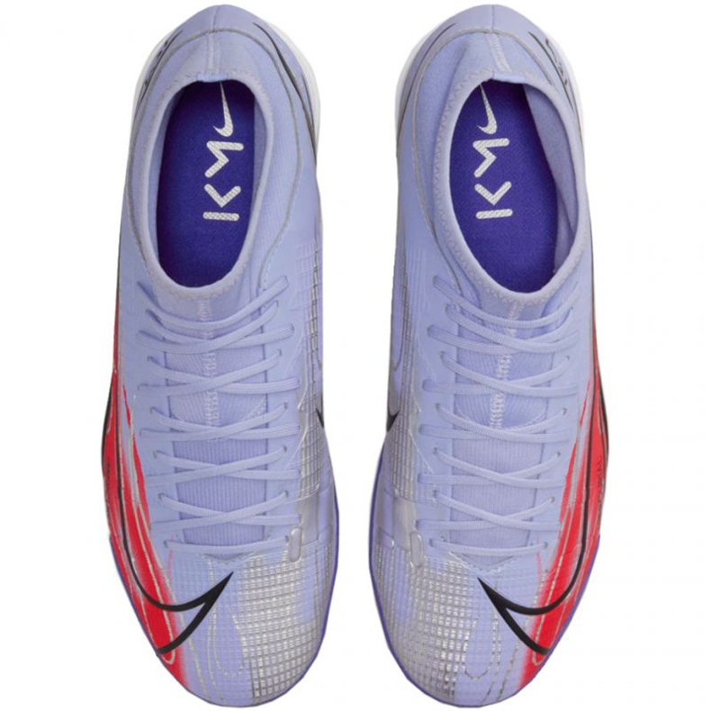 Chaussure de football Nike Mercurial Superfly 8 Academy Tf M DB2868 506 rouge, violet violet 1