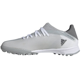 Chaussures de foot Adidas X Speedflow.3 Tf Jr FY3322 gris nuances de gris 1