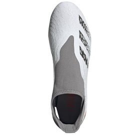 Chaussures de foot Adidas Predator Freak.3 Ll Fg M FY6293 gris, blanc blanche 2