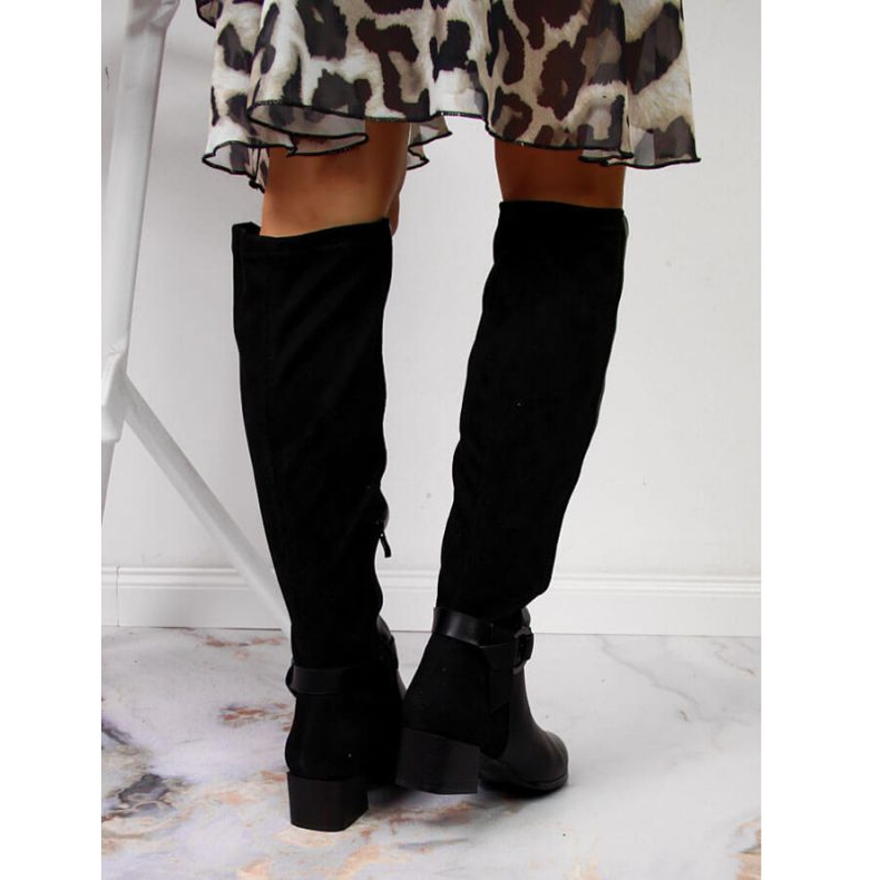 Bottines noires sur bloc Filippo W PAW302 le noir 2