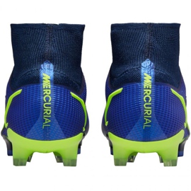 Nike Mercurial Superfly 8 Elite Fg M CV0958 574 chaussures de football bleu bleu 2