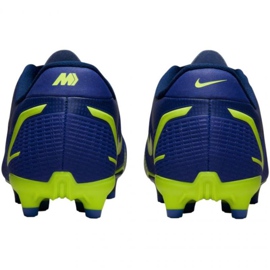 Nike Mercurial Vapor 14 Academy FG / MG Jr CV0811 474 chaussures de football bleu bleu 2