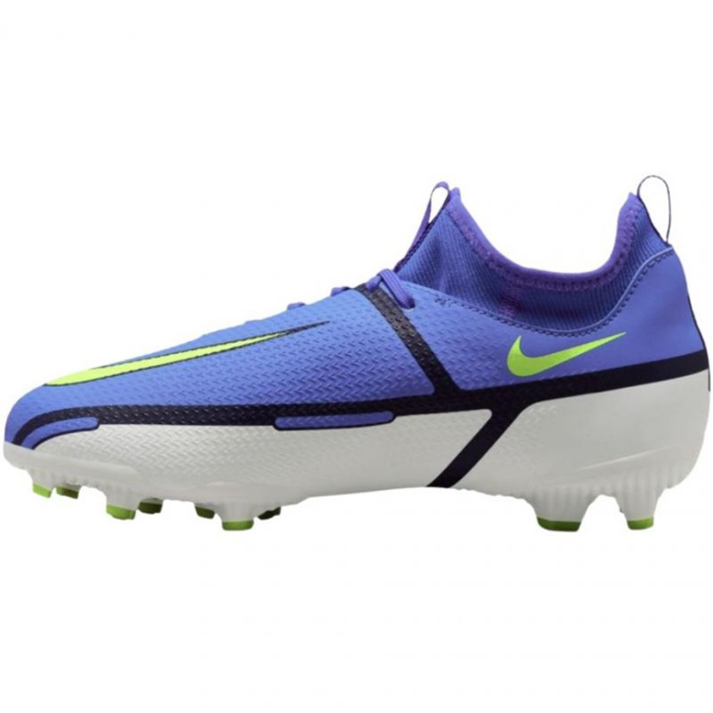 Chaussures de football Nike Phantom GT2 Academy Df FG / MG Jr DC0813 570 bleu-gris bleu 1