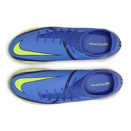 Nike Phantom GT2 Academy Df Tf M DC0802-570 chaussures de football multicolore bleu 3