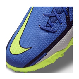 Nike Phantom GT2 Academy Df Tf M DC0802-570 chaussures de football multicolore bleu 5